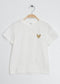 Basic T-shirt met een hartje